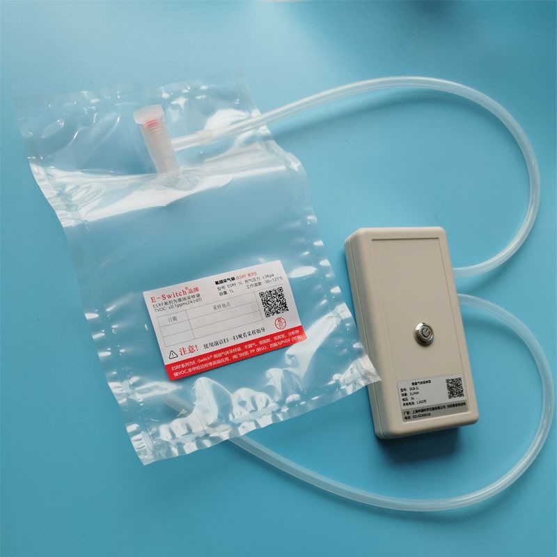 E-Switch氣體采樣袋氟膜ESRF系列采樣袋0.1-10L各種材質取樣袋